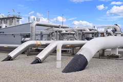 Die Gasspeicher sind ziemlich leer