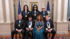 Donald Trump verleiht Preise an Sylvester Stallone, Kiss und Gloria Gaynor
