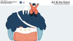 Maskottchen f&uuml;r Reise zum Mond gesucht