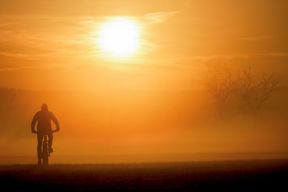 Saharastaub tr&uuml;bt sonniges Wetter