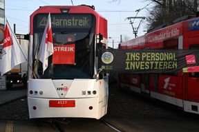 Ver.di ruft in mehreren Bundesl&auml;ndern am Donnerstag zu Nahverkehrstreiks auf