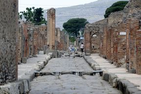 Wurde Pompeji mit einem antiken Maschinengewehr angegriffen?