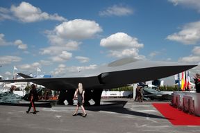 Macron h&auml;lt Kampfjet-Projekt FCAS nicht f&uuml;r gescheitert